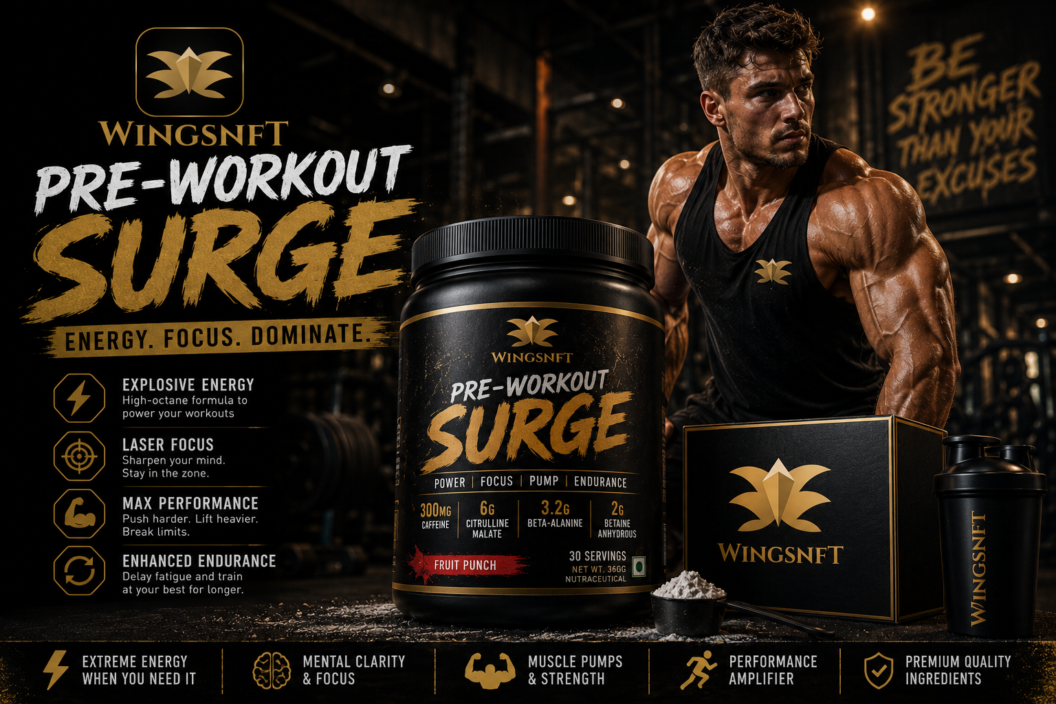 Pre-Workout Surge